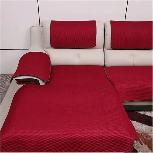 Vista 11 de Fundas de sofá modulares en forma de L, fundas de sofá esquinero en forma de L, protector de muebles para sala de estar, protector de sofá