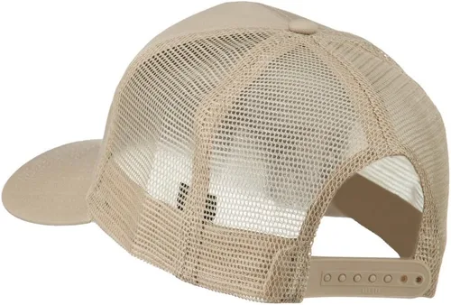 Vista 23 de e4Hats.com Gorra de malla de sarga parcheada con bandera del estado de California