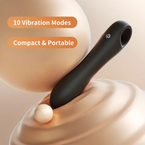 Vista 2 de Minivibradores de bala juguetes sexuales para adultos para mujer - Vibrador consolador NSBAN para punto G para estimulación clitoral femenina con 10