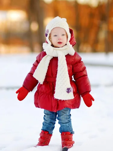 Vista 4 de Boao 5 pares de guantes de punto elásticos para niños y niñas, guantes cálidos de invierno para niños y niñas