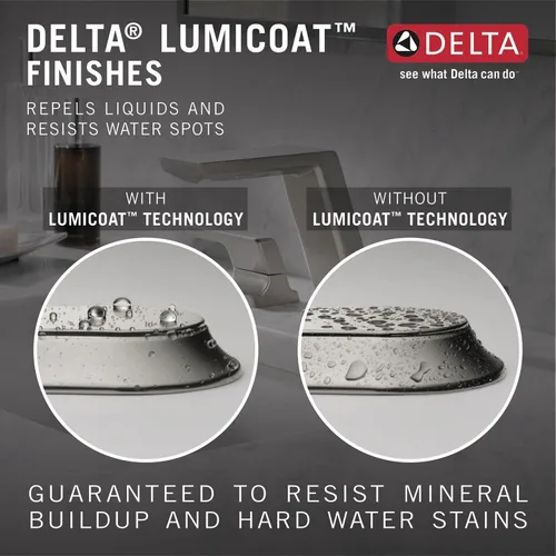 Vista 2 de Delta T50210-SS-PR Molde de spray corporal pivotal, Lumicoat inoxidable