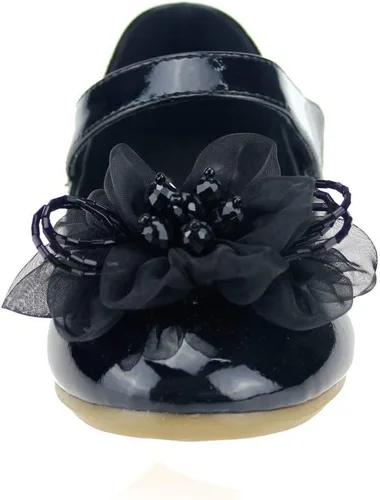 Vista 2 de Chiximaxu - Vestido para niña (poliuretano), diseño de flores