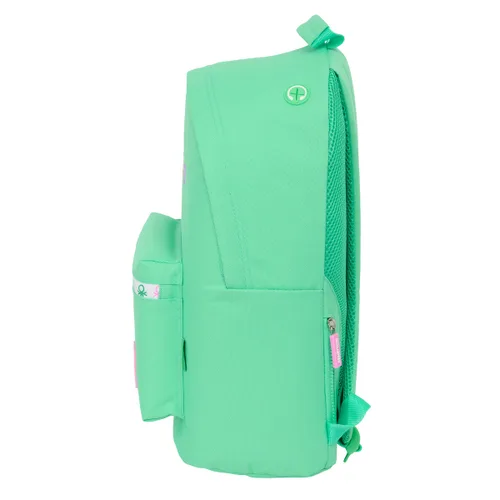 Vista 3 de Mochila para Portátil Benetton benetton Verde 31 x 41 x 16 cm