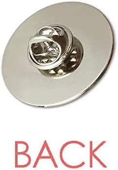 Vista 3 de Light-year Stars Dark Night Sky Round Metal Tack Hat Pin Brooch