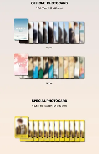 Vista 2 de (PLATAFORMA Ver.) THE BOYZ THE START 2º Mini álbum (GO/SET - Random Ver) K-POP SELLADO