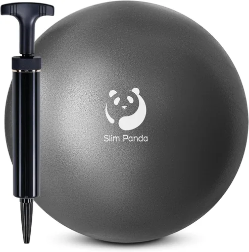 Vista 18 de Slim Panda Pelota de Pilates, Pelota de Ejercicio Pequeña de 9 Pulgadas, Mini Pelota de Yoga Antiestallido para Estabilidad, Entrenamiento, Barre