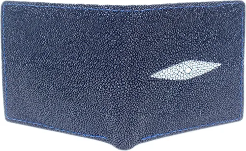 Vista 2 de Cartera de piel sintética estilo hipster de piel sintética hecha a mano con 12 ranuras para tarjetas