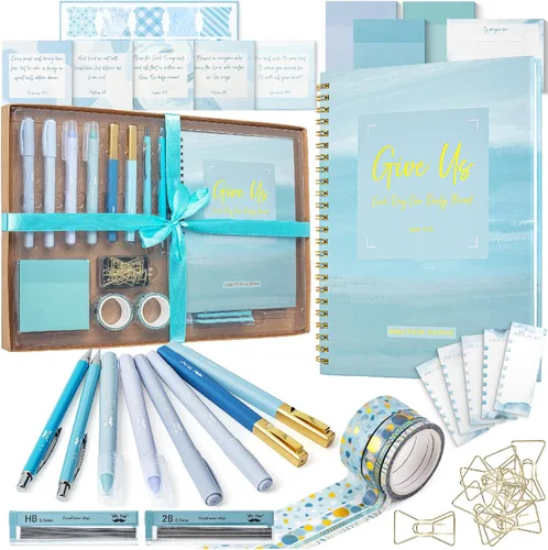Vista 11 de Mr. Pen - Kit de diario bíblico para mujeres Bible Highlighters and Pens No Bleed, Notes, Tabs, Washi Tape & Journal for Devotions, Prayer &