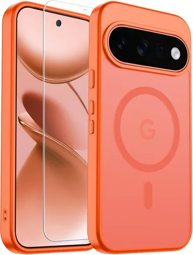 Vista 138 de SUPFINE Funda magnética para Google Pixel 10 Pro XL con protector de pantalla (imanes integrados) (protección contra caídas de grado militar)