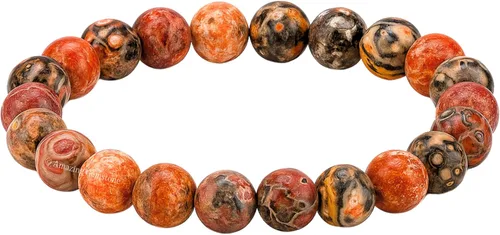 Vista 610 de Amazing Gemstone Crystal Bracelet for Women Men's Gifts - Protection Healing Crystal Bracelet - 8mm Gemstone Beaded Stretchable Bracelet Pulseras