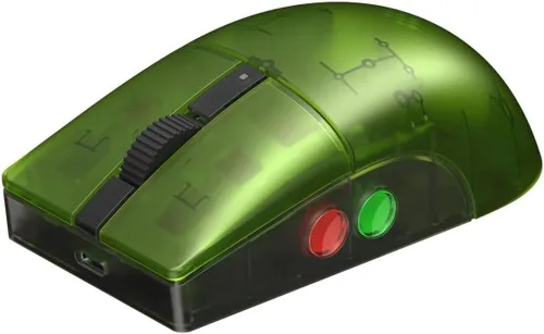 Vista 2 de 8BitDo Retro R8 Mouse con sensor óptico PAW 3395 DPI 26K, ratón inalámbrico de sondeo 4K con base de carga, botones programables y interruptores
