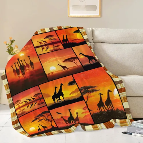 Vista 225 de Manta de águila con la bandera estadounidense y águila calva, regalos para niños, niñas, niños, adultos, mujeres y hombres, suave, acogedora, cálida
