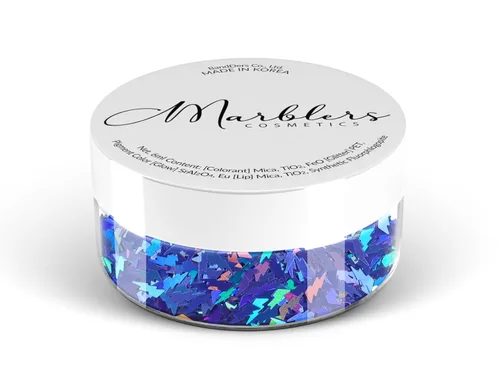 Vista 80 de MARBLERS Polvo de mica natural grueso [perla azul acero] 0.11 onzas (0.11 oz) altamente pigmentado no tóxico, vegano, libre de crueldad animal