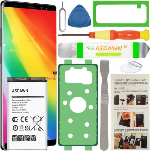 Vista 20 de ASDAWN Para Samsung Galaxy S5 Batería Reemplazo SM-G900 G900A/P/V/T/F/H/R4/TR/W8/BVB EB-BG900BBC EB-BG900BBU EB-BG900BBE, i9600, Batería para Galaxy