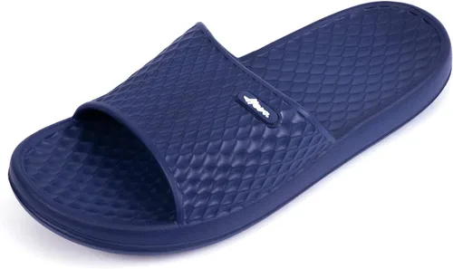 Vista 18 de FUNKYMONKEY - Sandalias de baño para mujer, sandalias para el interior del hogar, playa, antideslizantes