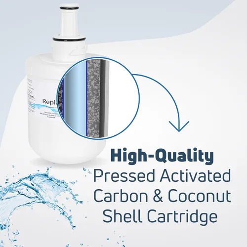 Vista 4 de Repuesto para Samsung rfg298aawp Filtro de agua para nevera
