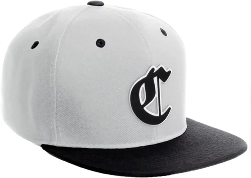 Vista 1570 de Daxton Gorra clásica con visera de billete plano con letras del alfabeto inglés antiguo de la A a la Z