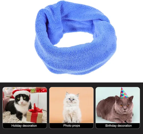 Vista 9 de Mipcase Orejeras de aseo para gatos y perros, orejeras portátiles para perros, sudaderas con capucha para perros y gatos, orejeras multifunción