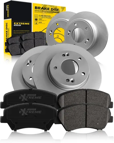 Vista 26 de TOVASTY Kit de freno trasero E-Coated para Honda Civic 2006-2015