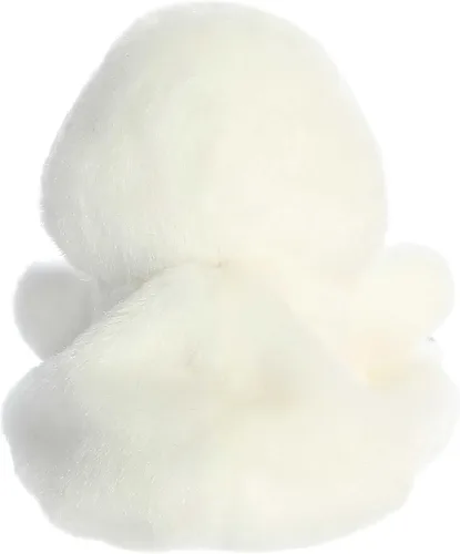 Vista 4 de Aurora Adorable Palm Pals Alina Swan - Juego de bolsillo - Diversión coleccionable - Blanco 5 pulgadas