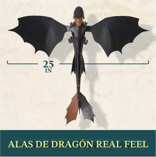 Vista 4 de Dreamworks Dragons Juguete interactivo de dragón sin dientes Ultimate