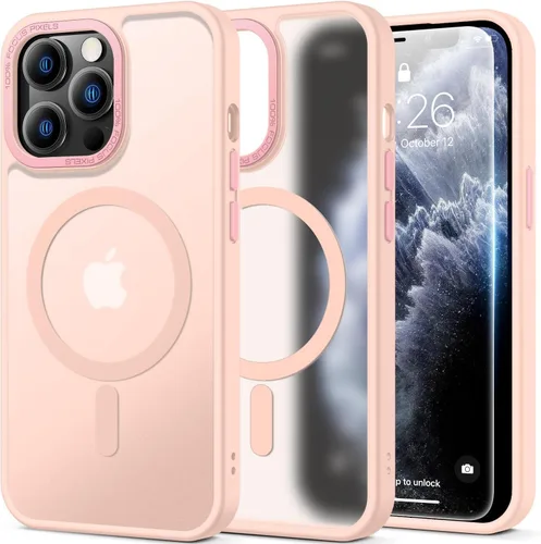 Vista 20 de SEXYMOM Funda magnética para iPhone 11 con protector de pantalla, compatible con carga inalámbrica, prueba de caídas de grado militar de 21 pies, a