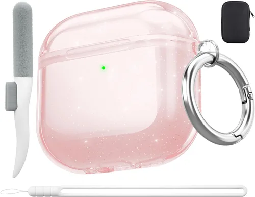 Vista 37 de Funda de protección contra caídas para AirPods Pro 2 con kit de limpieza B-Negro