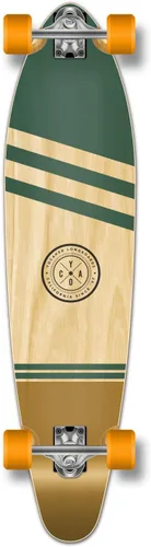 Vista 42 de Yocaher Earth Series - Patinetas completas Longboard con BlackWidow Premium 80A Grip Tape Aluminio Truck ABEC-9 Rodamiento 2.756 in Ruedas