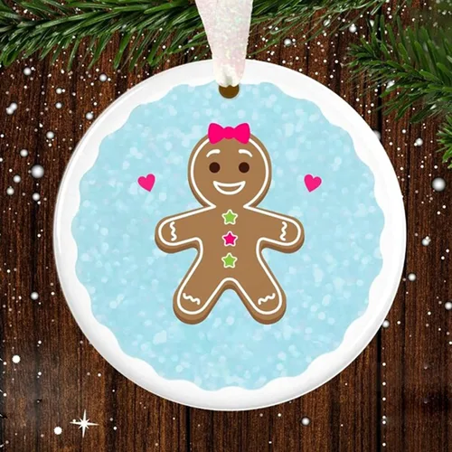 Vista 5 de Adorno para árbol de Navidad de mariposa, regalo personalizado