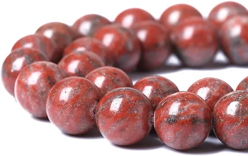 Vista 150 de 100 cuentas de piedra multicolor natural de 0.236 pulgadas (0.236 in), cuentas espaciadoras sueltas redondas para hacer pulseras, collares, aretes