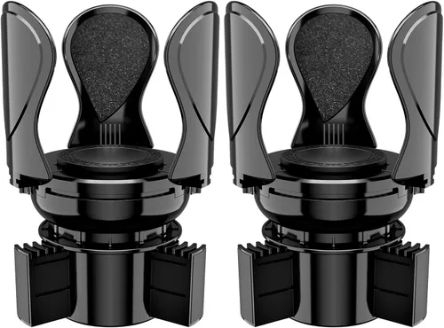 Vista 9 de Expansor de portavasos para automóvil, adaptador extensor de portavasos con brazo expandible y base ajustable, compatible con Yeti Ramblers de 14 a