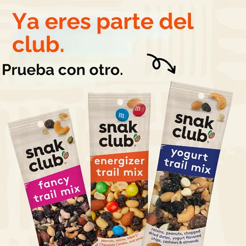 Vista 6 de Snak Club Energizer Trail Mix, 2 onzas (paquete de 12)