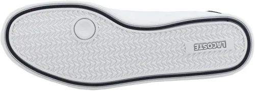 Vista 5 de Lacoste Tenis graduados para hombre, Blanco