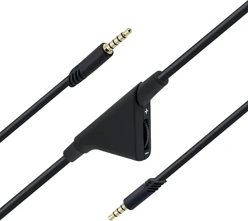 Vista 8 de Mcbazel 2M - Cable de repuesto para auriculares de 6.5 pies con control de volumen para Astro A10/A30/A40, cable de auriculares para PS5/PS4/Xbox