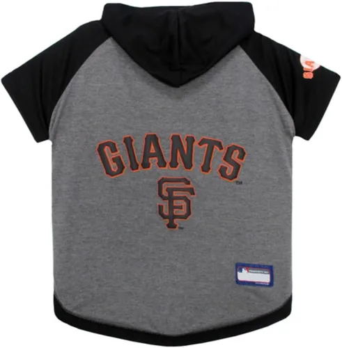 Vista 8 de Sudadera con capucha MLB para perros y gatos - Camiseta con capucha para perros Philadelphia Phillies, extra pequeña. - Sudadera con capucha