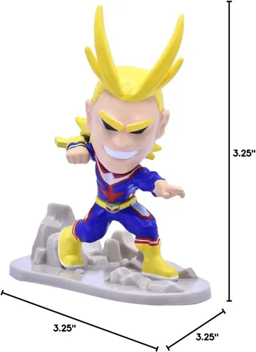 Vista 7 de Just Toys LLC My Hero Academia Craftable Buildable My Hero Academia Craftables S3 - Figura misteriosa caja ciega – Escena para construir al azar