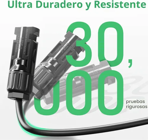 Vista 5 de OYMSAE Conectores solares Y Branch Kit de cable adaptador paralelo para panel solar