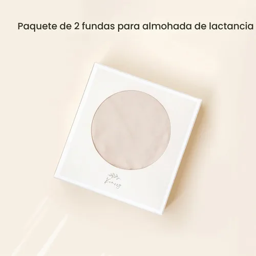 Vista 7 de Konssy Paquete de 2 Fundas para Almohada de Lactancia, Funda de Lactancia Elástica y Suave para Amamantar, Funda de Almohada para Bebés Niñas Niños
