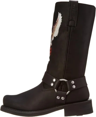 Vista 8 de HARLEY-DAVIDSON FOOTWEAR Para Hombre Darren-M, Negro