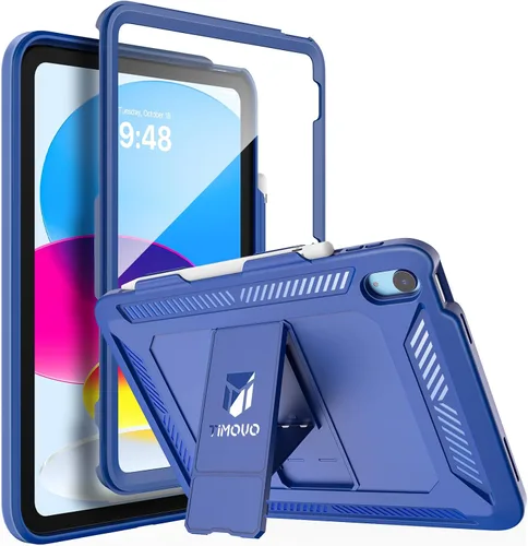 Vista 9 de Funda TiMOVO para iPad (A16) de 11ª generación de 11 pulgadas 2025, funda para iPad de 10ª generación 2022 con protector de pantalla, cubierta