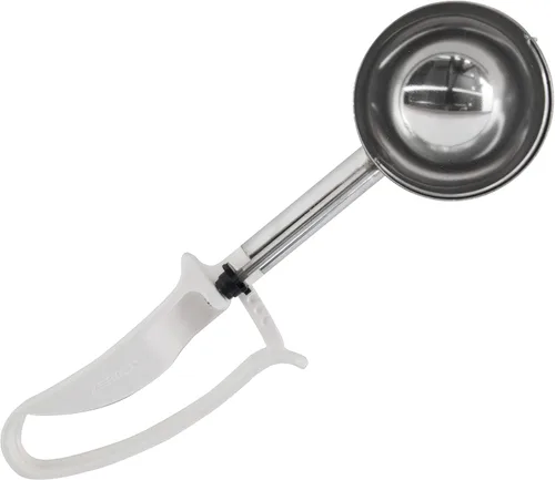 Vista 13 de Zeroll Cuchara Universal de Longitud Extendida EZ Disher para Control de Porciones de Alimentos Diseñada para Uso con Mano Derecha o Izquierda Apta