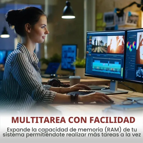 Vista 4 de A-Tech 8GB DDR4 3200 MHz UDIMM PC4-25600 (PC4-3200AA) CL22 DIMM Módulo de Memoria RAM de Escritorio No ECC