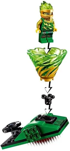 Vista 5 de LEGO NINJAGO Spinjitzu Slam Lloyd 70681 Kit de construcción (70 piezas)