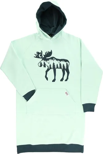 Vista 93 de Lazy One Sudadera con capucha de gran tamaño, ropa de dormir cómoda, vestido de suéter para mujer
