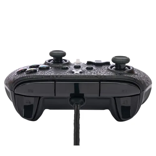 Vista 4 de PowerA Fusion Pro 3 Wired Controller with Dual Vibration, Trigger Locks, Advanced Gaming Buttons, and Storage Case for Xbox Series X S and PC
