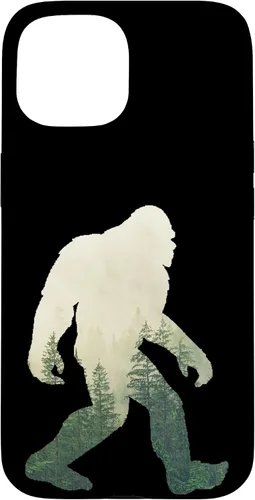 Vista 5 de Carcasa para iPhone X/XS, diseño de Sasquatch Yeti Nature