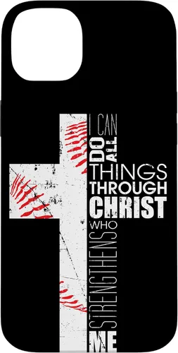 Vista 15 de Fundas de teléfono de béisbol para adolescentes y niños, entrenadores, cristianos, cruz, regalos para iPhone 17