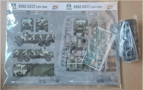 Vista 10 de TAKOM Ucrania KRA-6322 Kit de modelo de tipo tardío (escala 1/35)