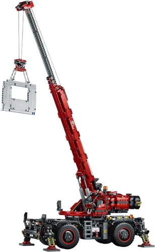 Vista 3 de LEGO Technic 42082 Kit de construcción de grúa para terreno rugoso (4,057 piezas)