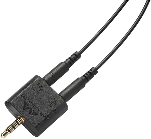 Vista 3 de Kimura MMCX - Cable IEM con micrófono profesional para juegos y oficina en casa